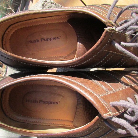 Hush Puppies Elkhound MT Oxford casual, moc-toe lace-up shoe